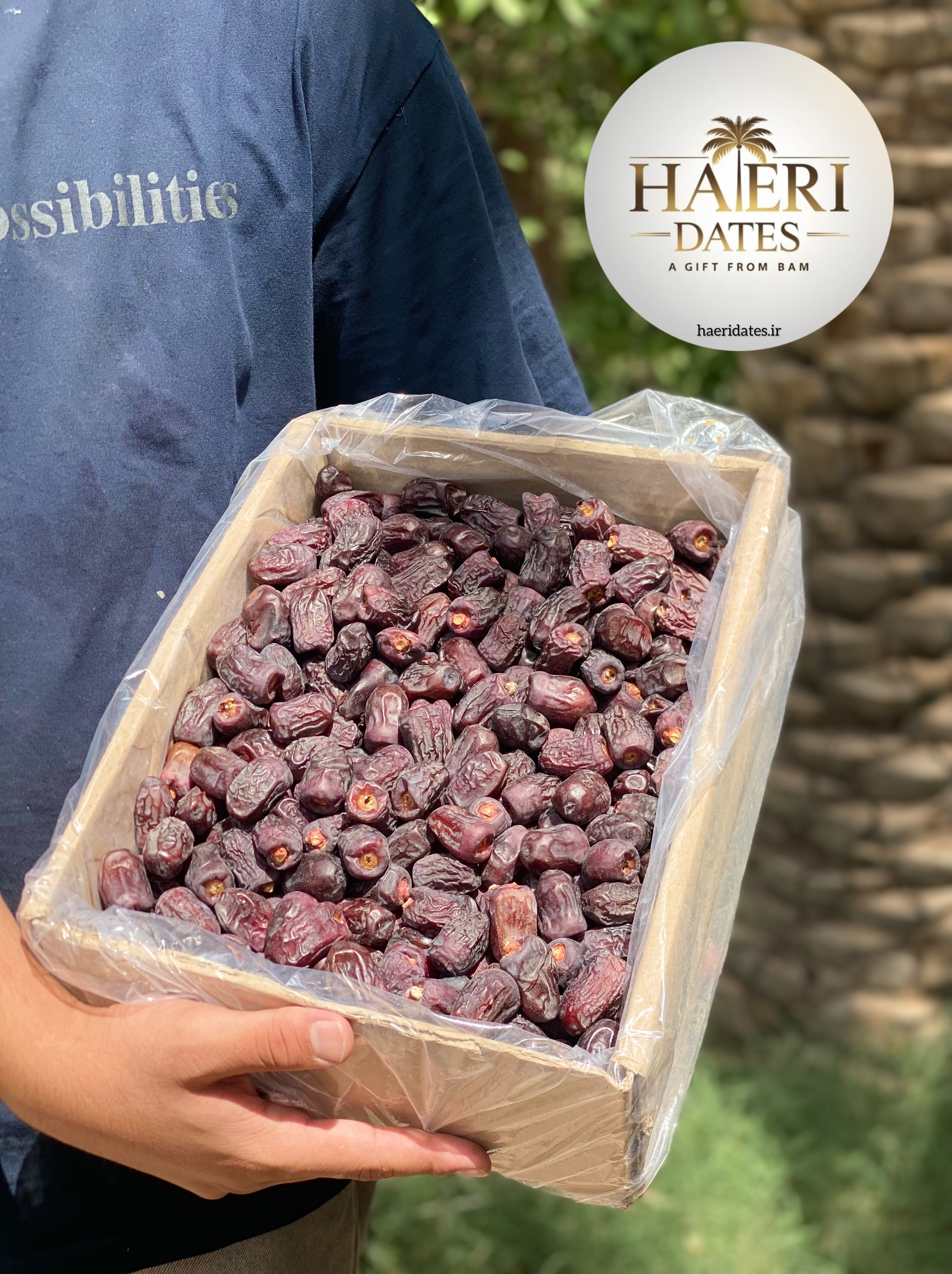 خرما مضافتی دونم(بین خشک و نرم) ۵کیلو